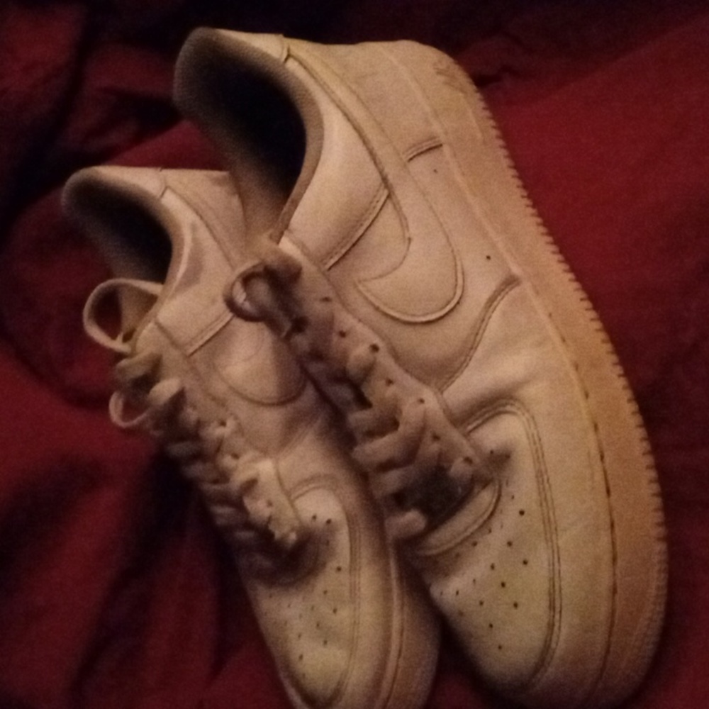 NIKE AIR Force 1 athletic shoes  size 10.5